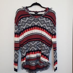 NWT New Directions Aztec Print Sweater